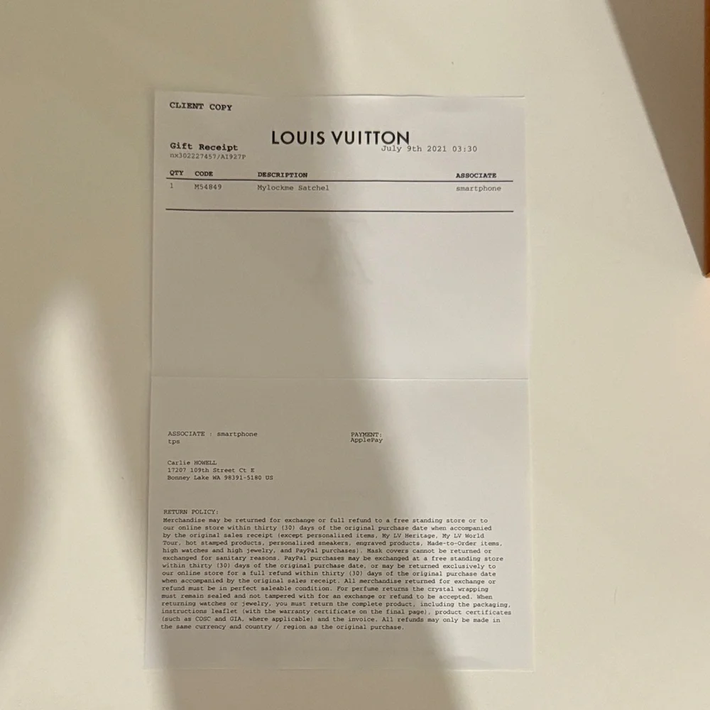 Louis Vuitton Black Satchel with Silver Accents - Picture 12 of 13